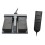 Foot remote control with hand remote control